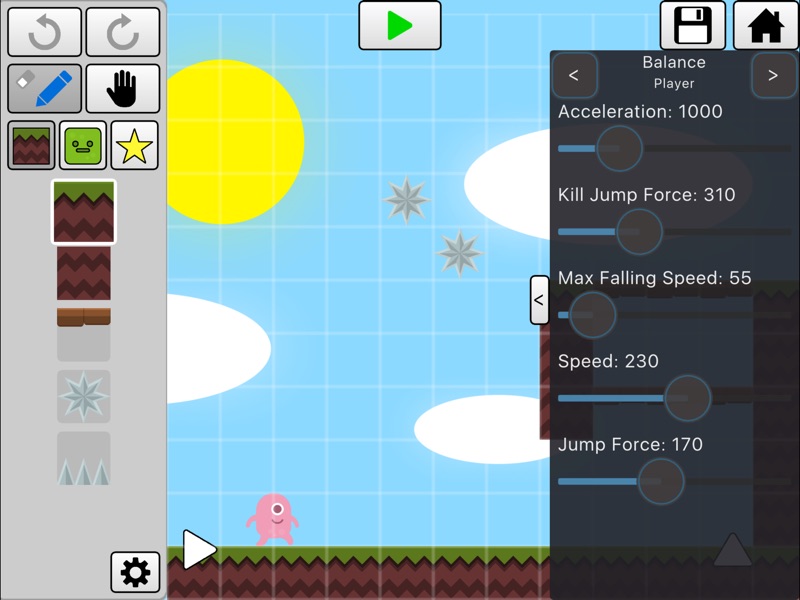 V-Play Level Editor for Platformers screenshot 8