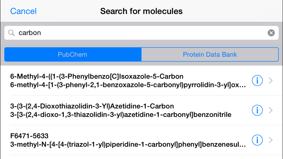 #5. 3D Molecules View&Edit Lite (iOS) 由: Virtual Space OOO