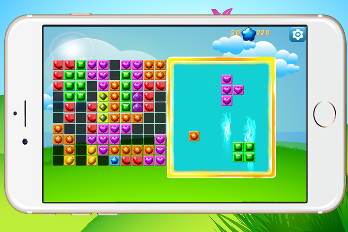 Candy Blaze Puzzle Legend - Jewel Block Launcher and Torrid Brick