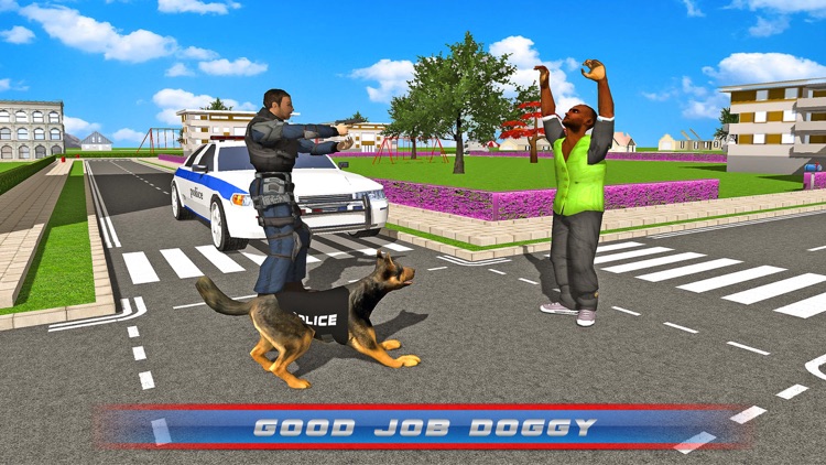 Cop Dog Sniffing Simulator