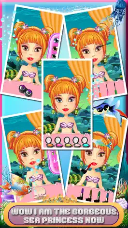 Game screenshot Ocean Mermaid Salon & Dressup - Water World Makeover mod apk