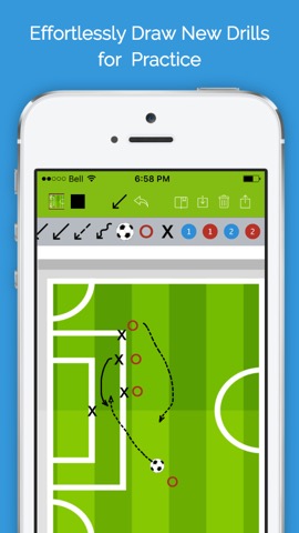 Soccer Blueprint Lite - Clipboard Drawing Tool for Coachesのおすすめ画像4