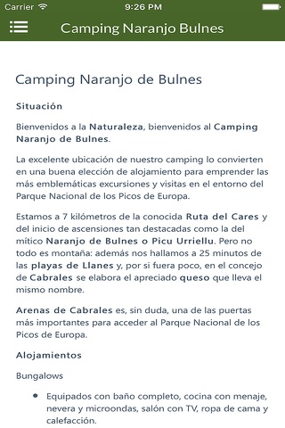 Camping Naranjo de Bulnes screenshot 3