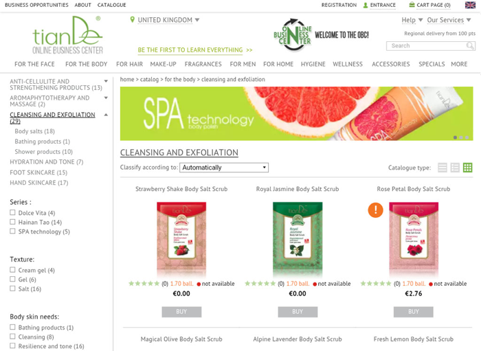 TianDe Mobile Application