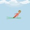 Very addicting and funny ski jumping game