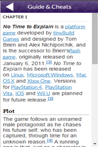 PRO - No Time to Explain Game Version Guide screenshot 2