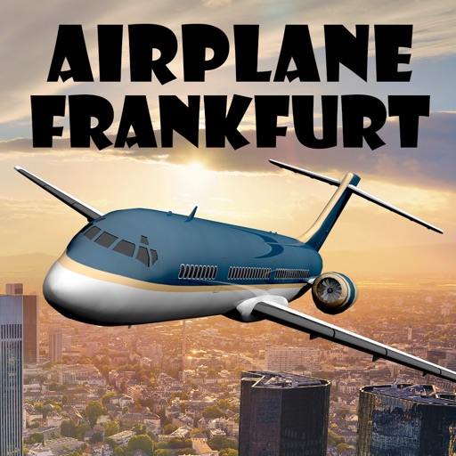 Airplane Frankfurt icon