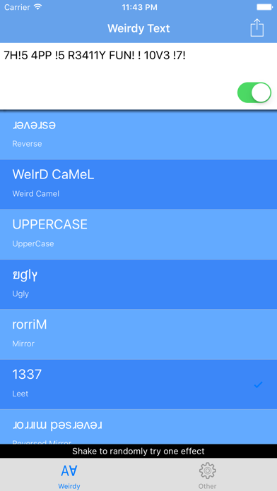 How to cancel & delete WeirdText from iphone & ipad 3