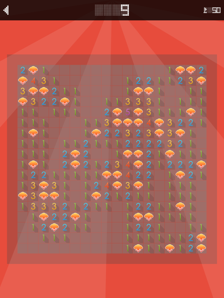 Minesweeper. Black screenshot 7