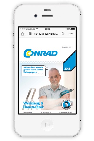 Conrad Katalog-App screenshot 4