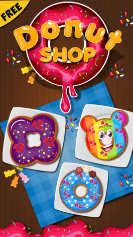 Game screenshot Donut Maker Salon - free Fun baby cotton candy cooking making & dessert sweet games for kids apk