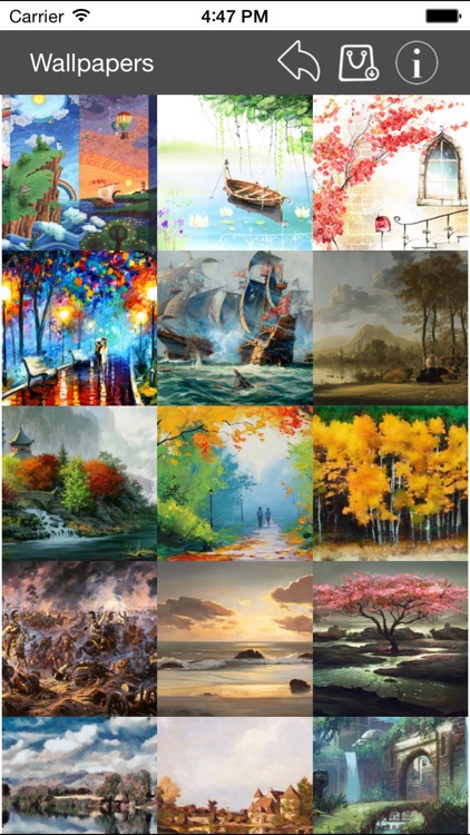 Wallpapers Collection Painting Edition screenshot-3