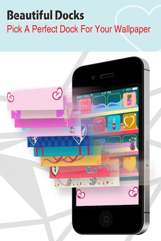 Romantic Wallpaper Maker - Make Custom Valentine Backgrounds with Beautiful Frames, Shelves & Docks screenshot 4