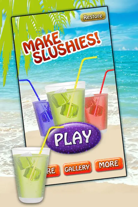 Slurpee Ice drink maker - fun icy fruit soda and slushies desser