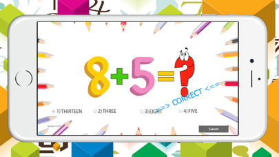 123  Addition Number Basic Arithmetic Operation - Math Games For First Gradersのおすすめ画像3