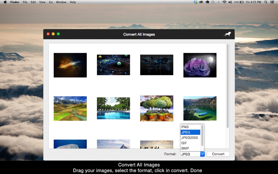 #1. Convert All Images (macOS) 게시자: Clovis Michel Pedroso Picanco