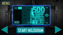 Game screenshot 3D Hologram Cash Money Joke apk