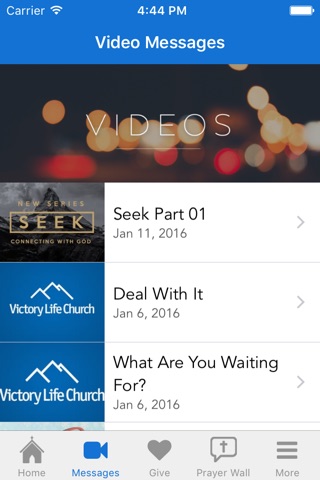 Victory Life Church App screenshot 3