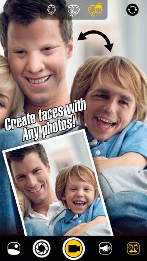 BeFace - 在實時視頻中與朋友或親人換臉 - Live Face Swap [免費](圖1)-速報App