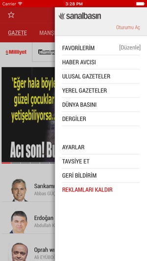 Sanal Basın:  Tüm Gazeteler, Son Dakika Haberleri(圖2)-速報App