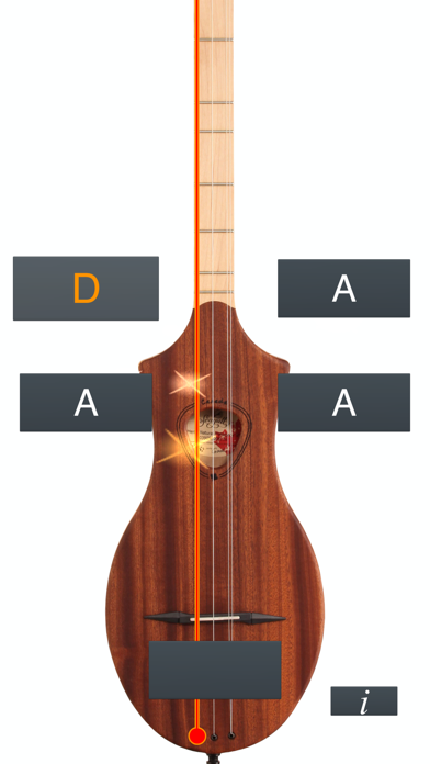 Screenshot #1 pour Dulcimer Tuner Simple