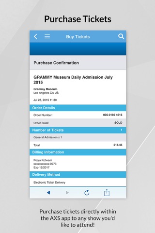 AXS Tickets screenshot 4