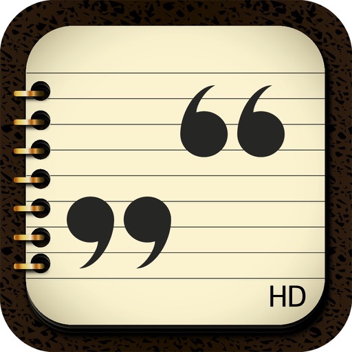 Quotes of great people HD icon