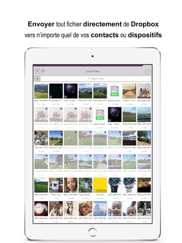 Screenshot #6 pour Transfert de fichiers, Envoyer de Grands Vidéos, Distribuer de Photos de et vers tout Ordinateur rapidement et de manière fiable par yooSEND