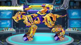 Game screenshot робот тигр Дракон Воин - робот война hack