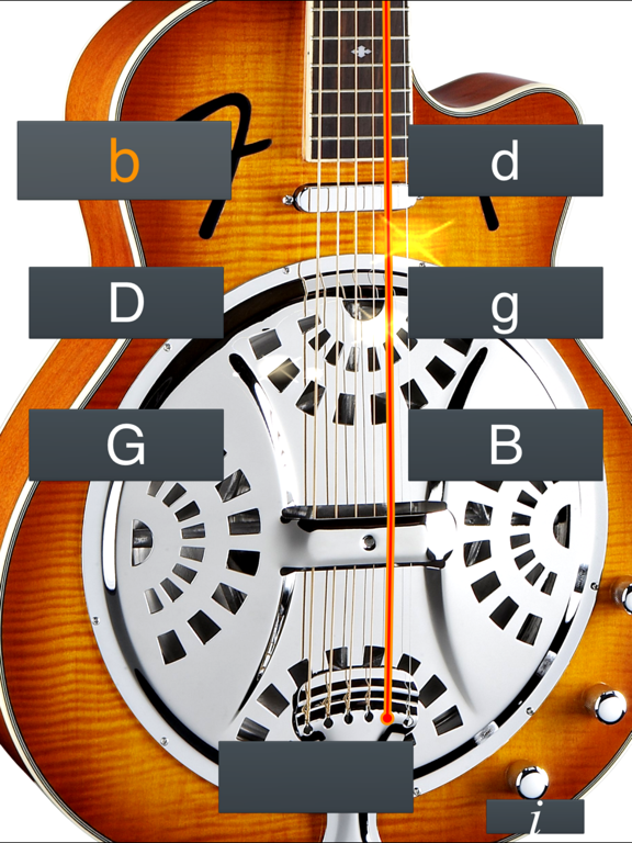 Dobro Tuner Simple iPad screenshot