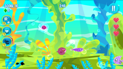 Screenshot #2 pour Hungry Fish Evolution