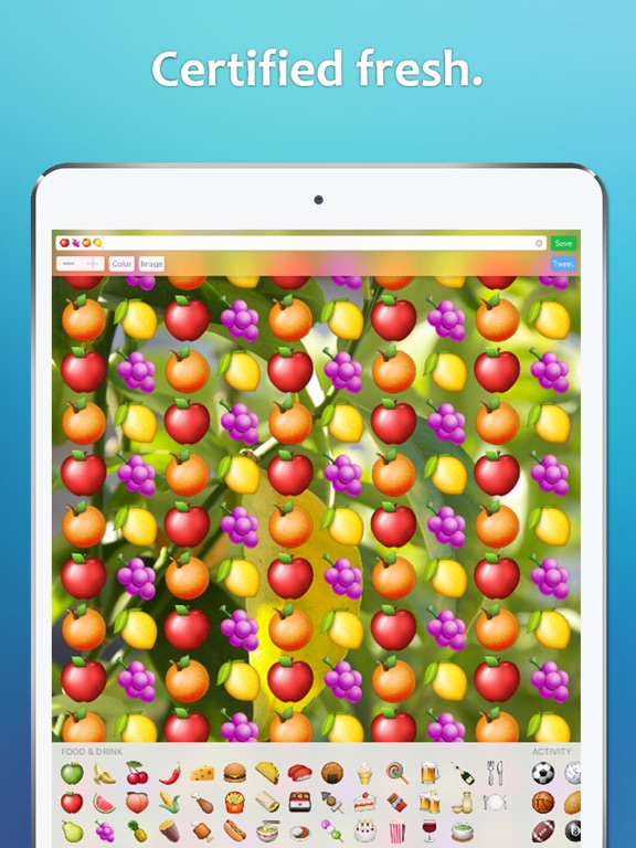 Emoji Wallpaper – design HD wallpapers with emojis iPad screenshot 5 - Photo & Video app
