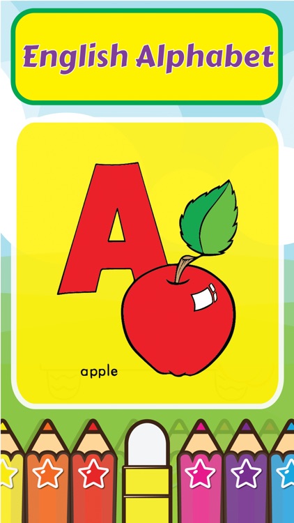 Coloring My ABC School Bus - Alphabet by Nuttapong Tongrungsri