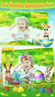 easter photo sticker.s editor - bunny, egg & warm greeting for holiday picture card iphone screenshot 4
