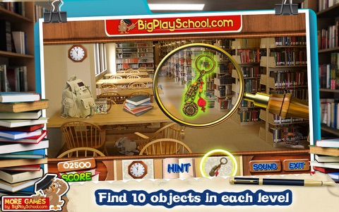 County Library Hidden Object Games screenshot 2