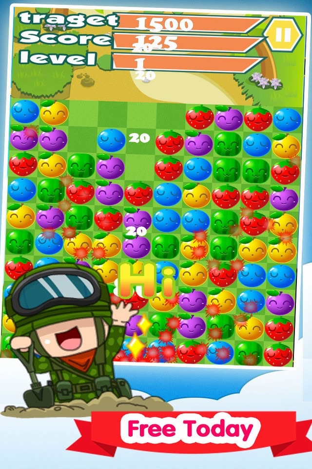 Crazy Fruit Boom screenshot 2