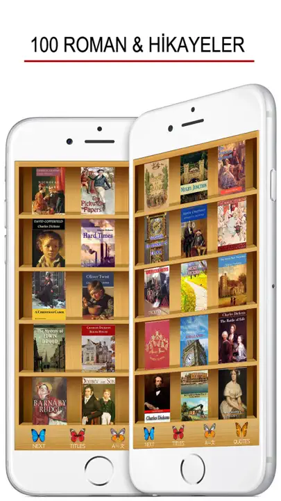Dickens Books iPhone Ekran Görüntüsü 1