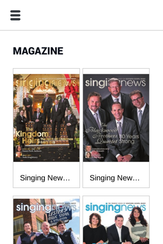 Singing News Magazine screenshot 2