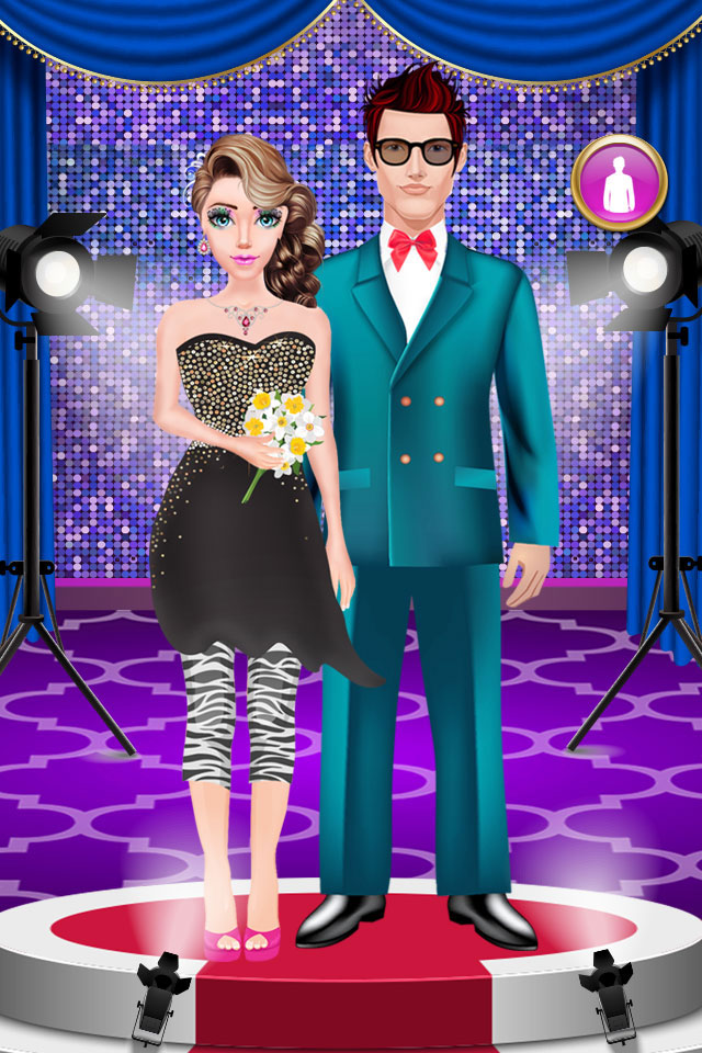 Celebrity Wedding Party Makeover and Dress up Salon Girls Game
