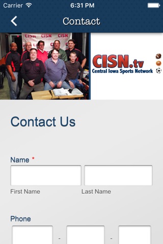 Central Iowa Sports Network screenshot 2