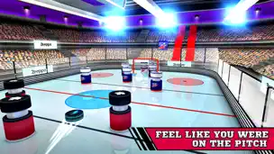 Pin Hockey - Ice Arena - Glow like a superstar air master - Screenshot 3
