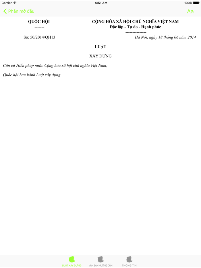 Luật Xây Dựng Năm 2014