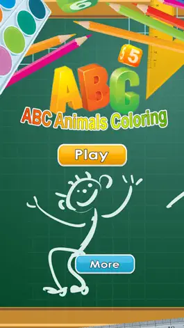 Game screenshot ABC Animals Coloring Book Painting Games for Toddler Preschool and Kids mod apk