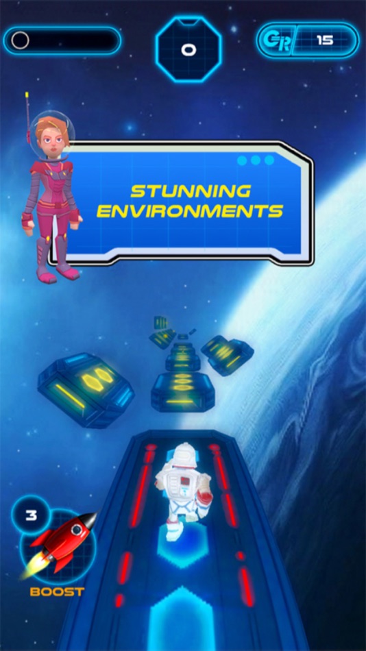 #4. Galaxy Run 2 - Endless Loop! (iOS) 由: Spiel Studios