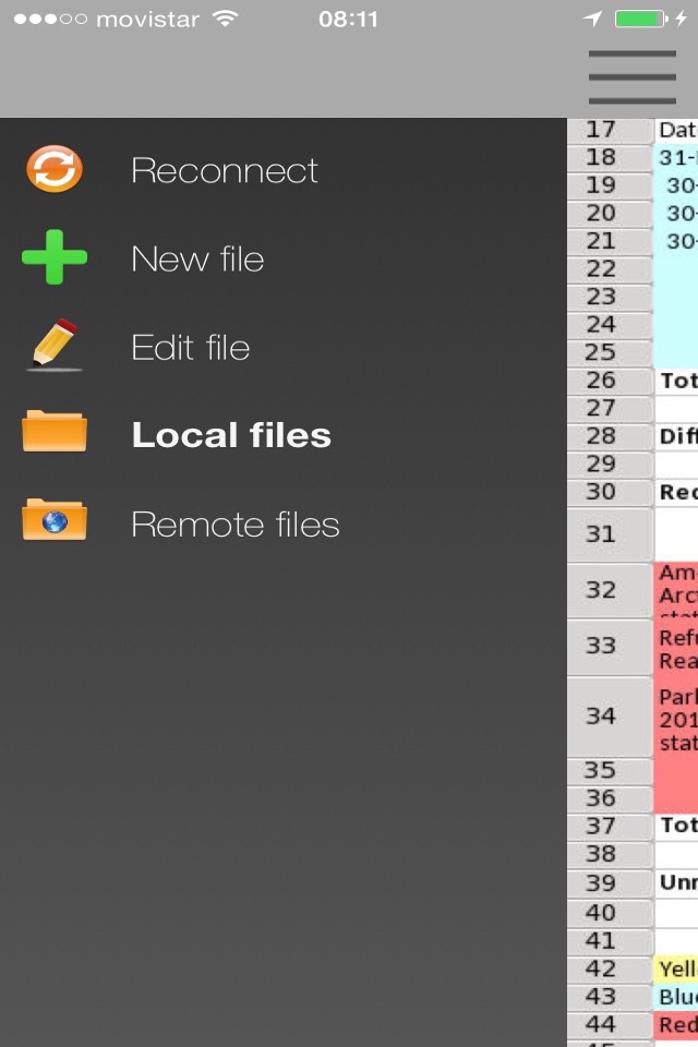XlsOpen spreadsheets editor screenshot 4