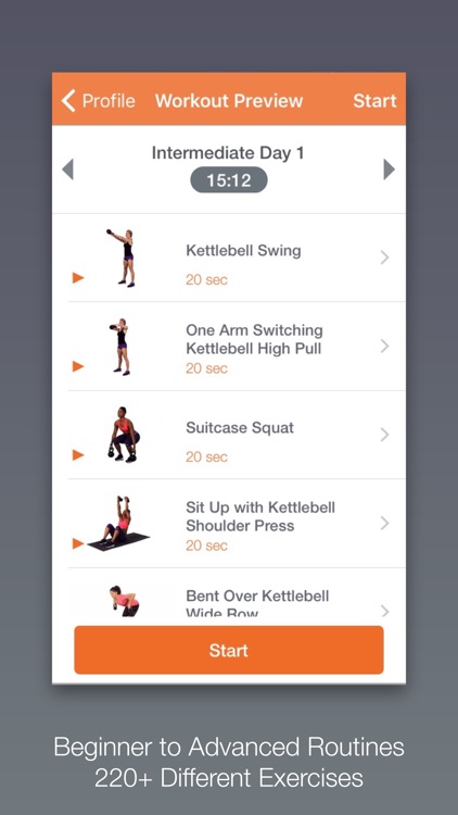 Kettlebell Tabata Trainer