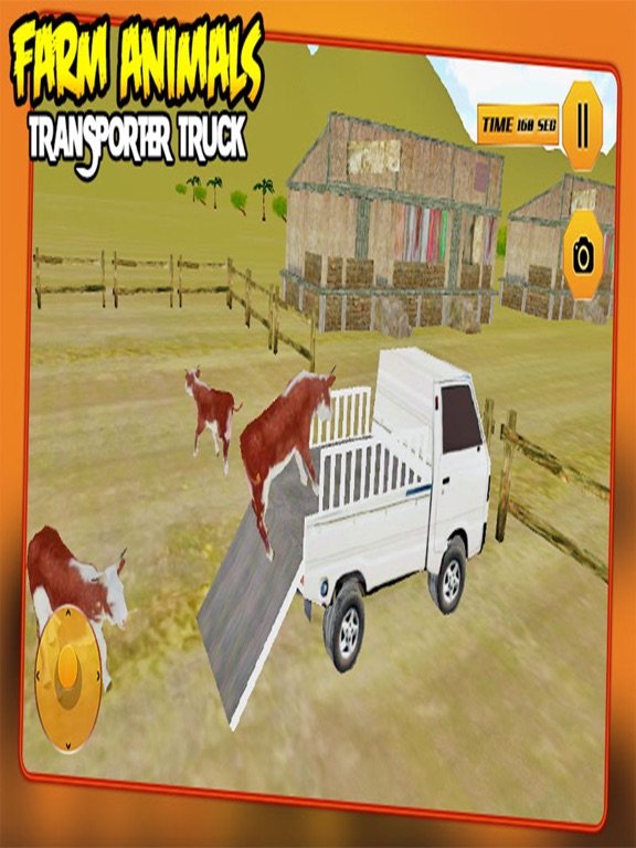 Farm Animal Transporter Truck iPad screenshot