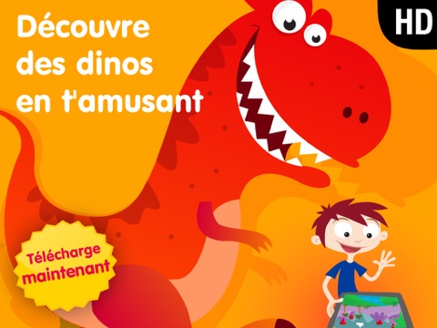 Screenshot #4 pour Planète Dinos- Jeux Educatifs, Puzzle et Coloriage de Dinosaures pour les Enfants et des Bébé - Jeu HD