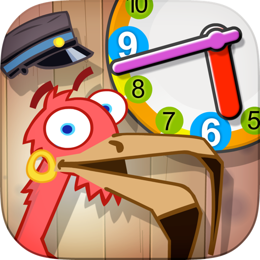 Fun Clock for Kids - Learn to tell time icon
