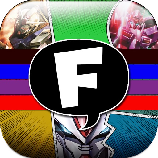 Font Shape Manga & Anime : Text Mask Wallpapers Themes For Pro  – “ Mobile Suit Gundam Edition ” icon